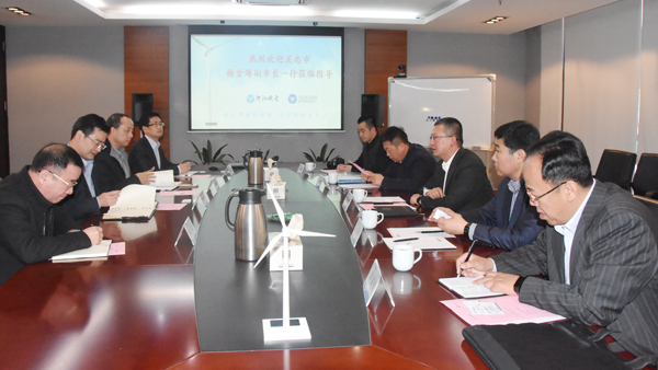 宁夏吴忠市杨金海副市长一行莅临兴发娱乐视察